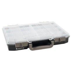Westin W6 Lure Vault 57x337x278 Incl. 10 Inserts Black/Clear